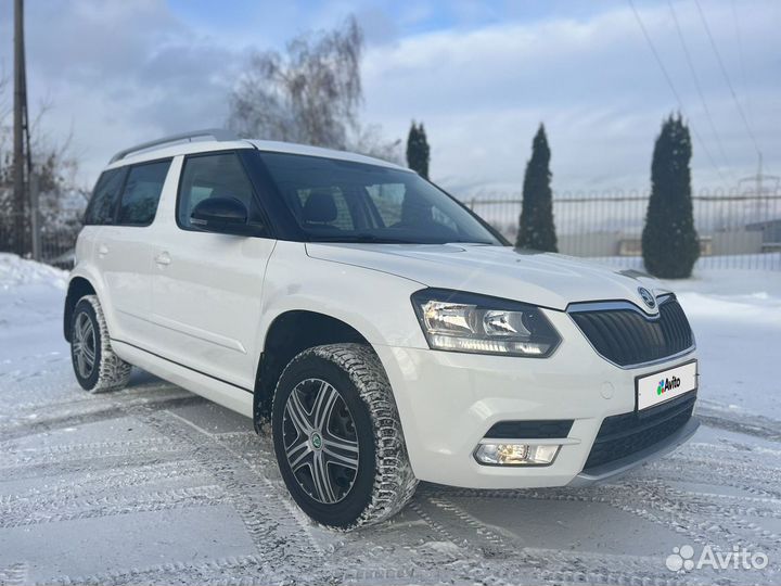 Skoda Yeti 1.6 МТ, 2016, 80 000 км