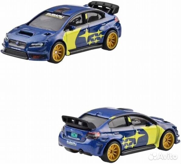 Hot wheels premium 2pack subaru