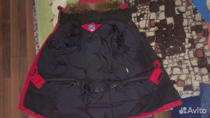 Пуховик-аляска back