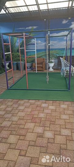 Спортивный комплекс уличный металлический