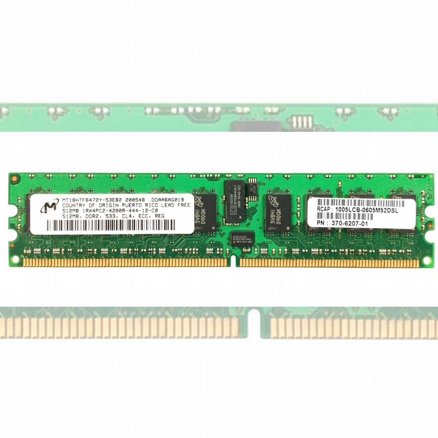 [370-6207] Оперативная Память Sun Ddr2 512mb 370-6207