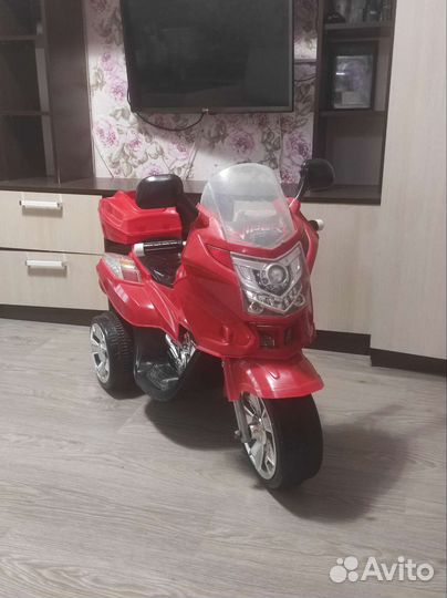 Детский мотоцикл на аккумуляторе бу