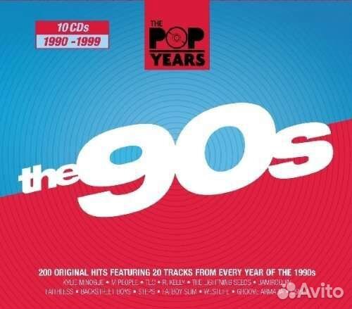 The 90's (200 Original Hits) (10 CD)