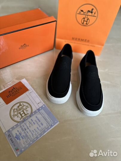 Слипоны женские hermes