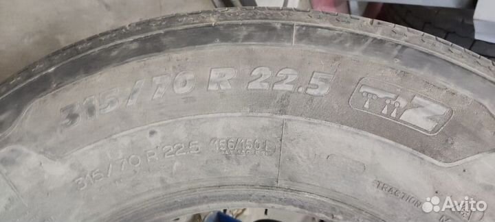 Рулевой комплект Michelin Multi Z 315/70 22.5