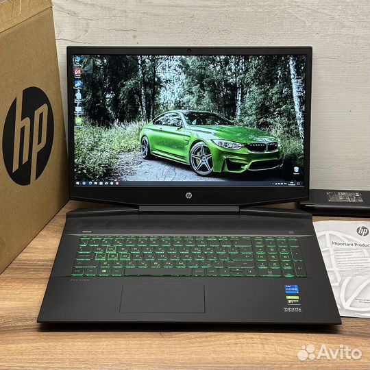 Новый HP 17.3 144Hz I5-11th/16GB/GTX 1650/SSD512