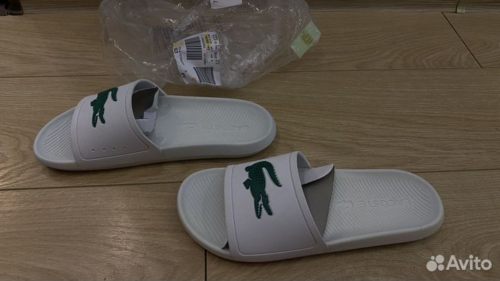 Мужские сланцы Lacoste Croco