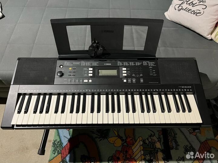 Синтезатор yamaha psr e343
