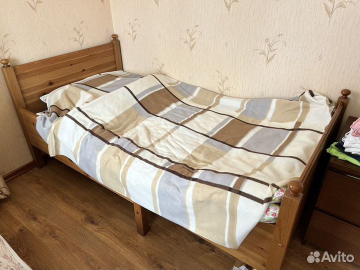 Кровать детская раздвижная Икеа Сундвик