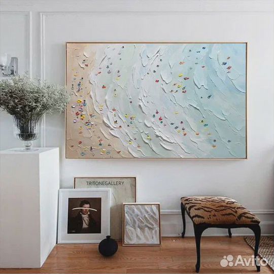 Картины маслом для интерьера гостиной