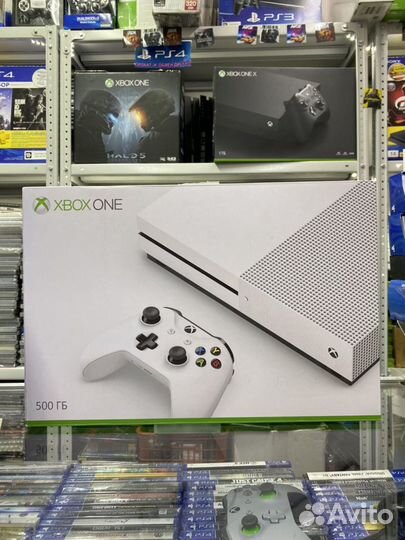 Xbox One, S, X + игры + гарантия (магазин)