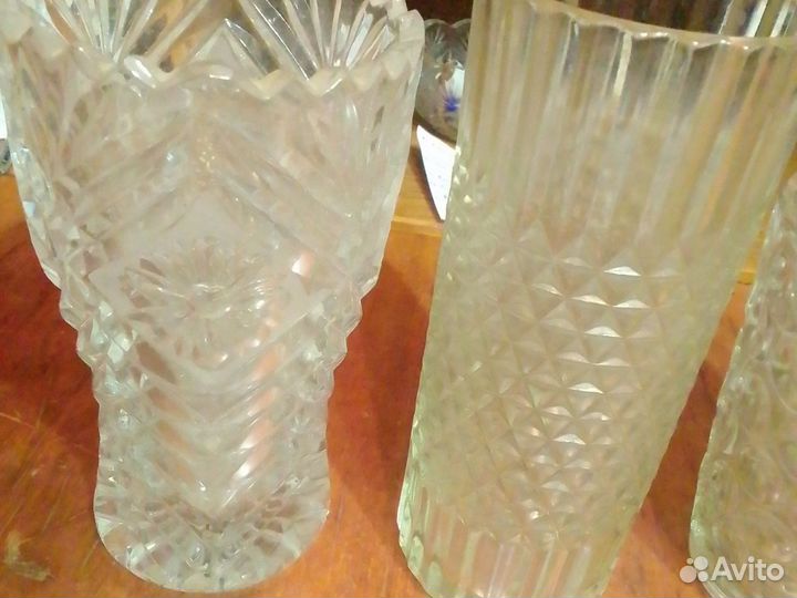 Ваза стекло СССР