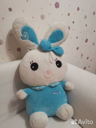 Мягкая игрушка заяц зайка