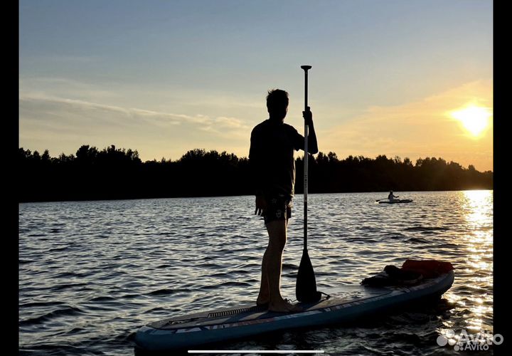 Прогулка на сапе по реке Оредеж