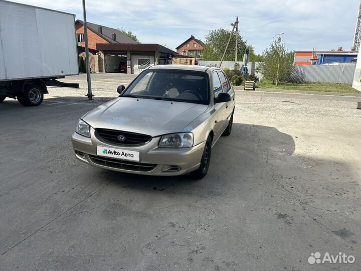 Hyundai Accent 1.5 AT, 2004, 223 025 км