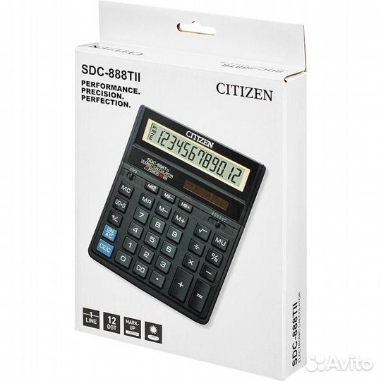 Калькулятор Citizen SDC-888TII / 4868