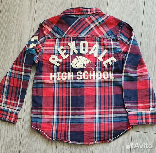 Рубашка H&M для мальчика 116