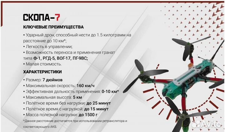 Fpv дрон Скопа -7