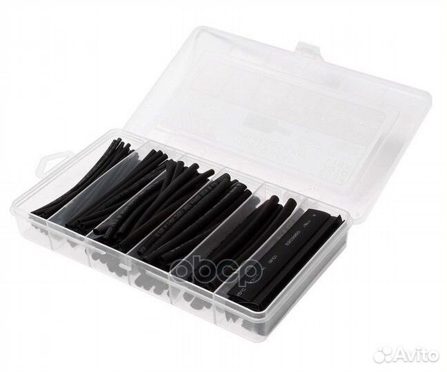 Набор термоусадочных трубок 6 типоразмеров, длина