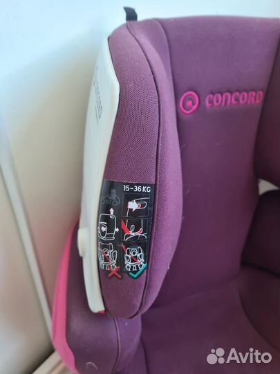 Автокресло concord 15-35 кг