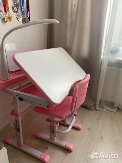 Растущая парта и стул