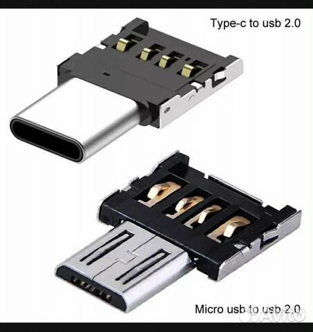 Переходник отг Adapter otg USB type C otg