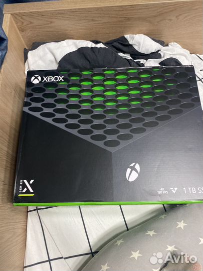 Xbox series x не вскрытый новый