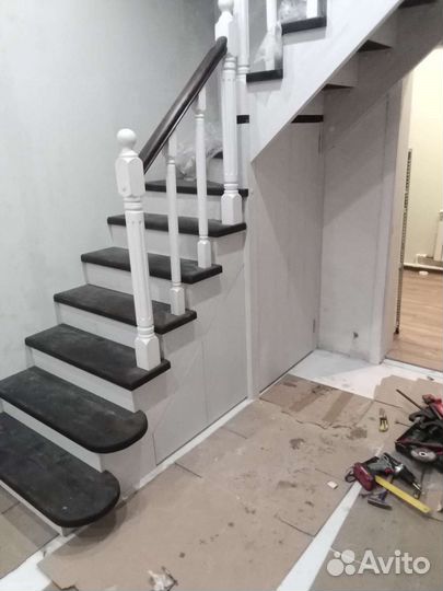 Изготовление и монтаж деревянных лестниц