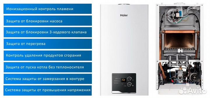 Haier Газовый Котёл Urban 2.24 кВт TM Двухконтурны