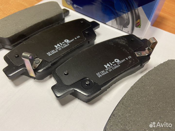 Корея задние колодки KIA stinger 2WD 2017-2023