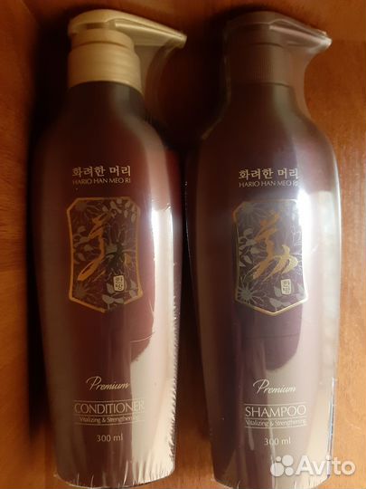 Шампунь корейский Hario Han Meo Ri и Flor de Man