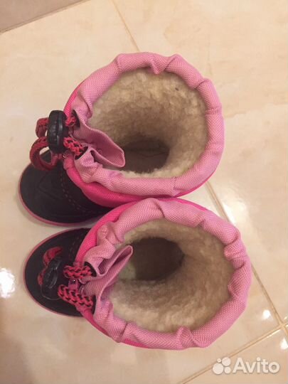 Дутики зимние на девочку