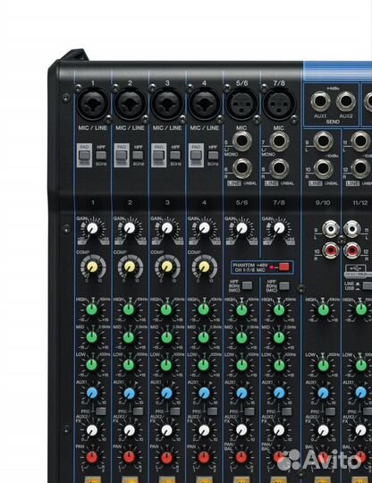 Микшерный пульт yamaha MG12XU аренда