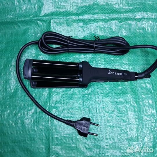 Плойка тройная для волос MiniWave (40/85 мм) dewal