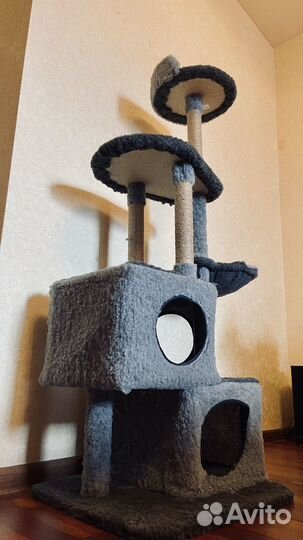 Домик игровой комплекс когтеточка для кошек