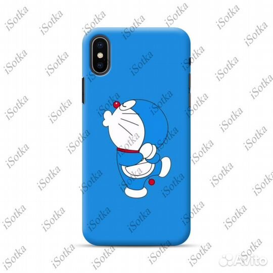 Чехол силикон для Apple iPhone Xs Max Дораэмон