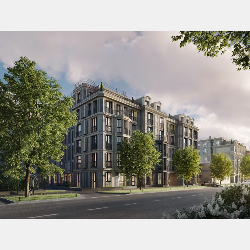 1-к. квартира, 61,7 м², 2/7 эт.