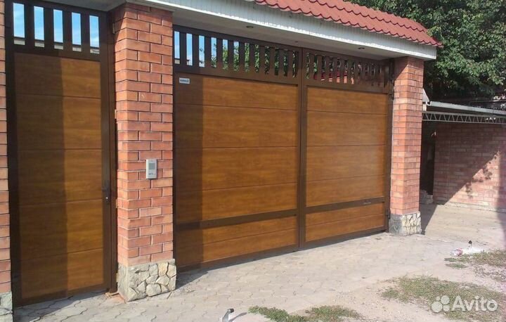 Калитка отдельностоящая Алютех 1050х2450 мм