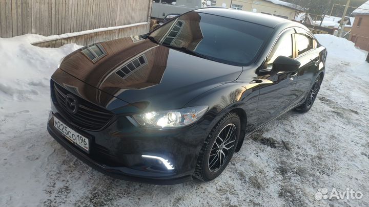 Юбка переднего бампера Mazda 6 GJ 2012-2023