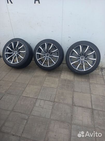 Колёси в сборе разно широкий