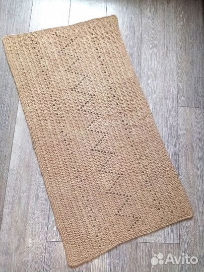 Джутовый коврик