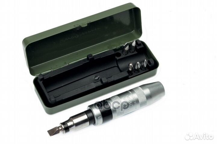 Отвертка ударная с 6 насадками 5/16 (SL8 10 12