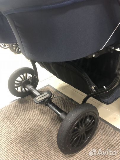 Коляска для двойни indigo Verdi