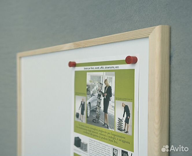 Доска для маркера настенная магн. 120х90 см. 2X3