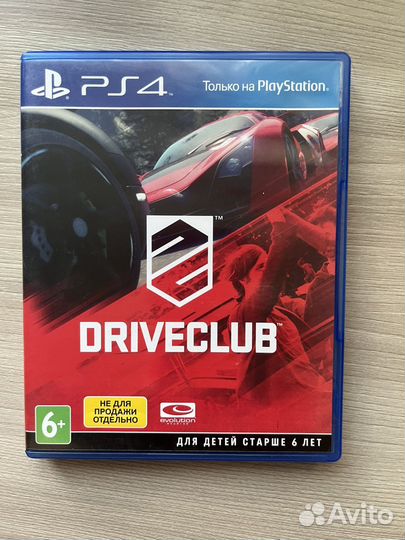 Игра Driveclub на ps4