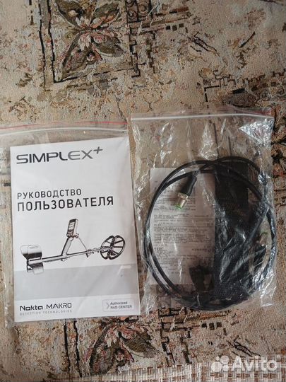 Металлоискатель Nokta Makro Simplex plus, новый