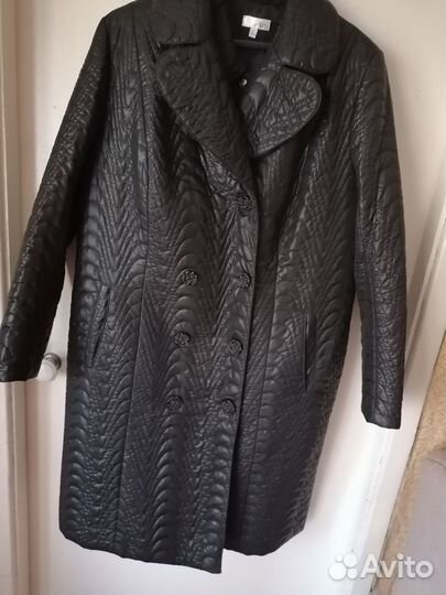 Пальто женское демисезонное 54 56 размера