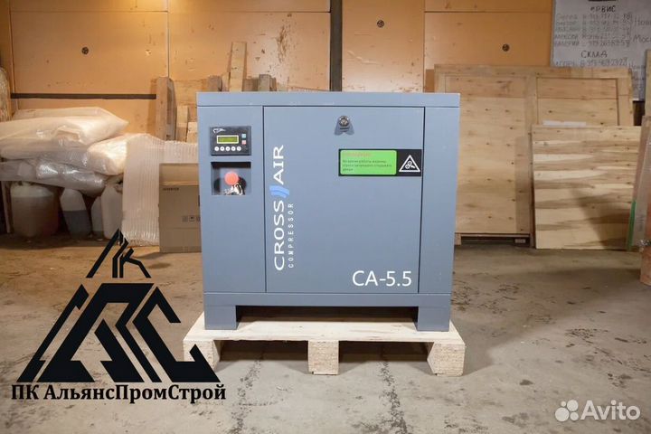 Стационарный винтовой компрессор CA5.5-8RA (IP54)