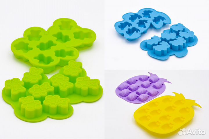 Форма для выпечки, льда и конфет силиконовая