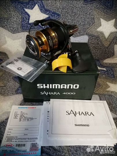 Катушка shimano sahara 22 4000